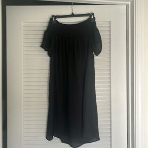 Water lily off shoulder dress